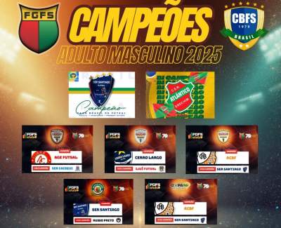 CAMPE�ES ESTADUAIS  E NACIONAIS ADULTO MASCULINO 2025