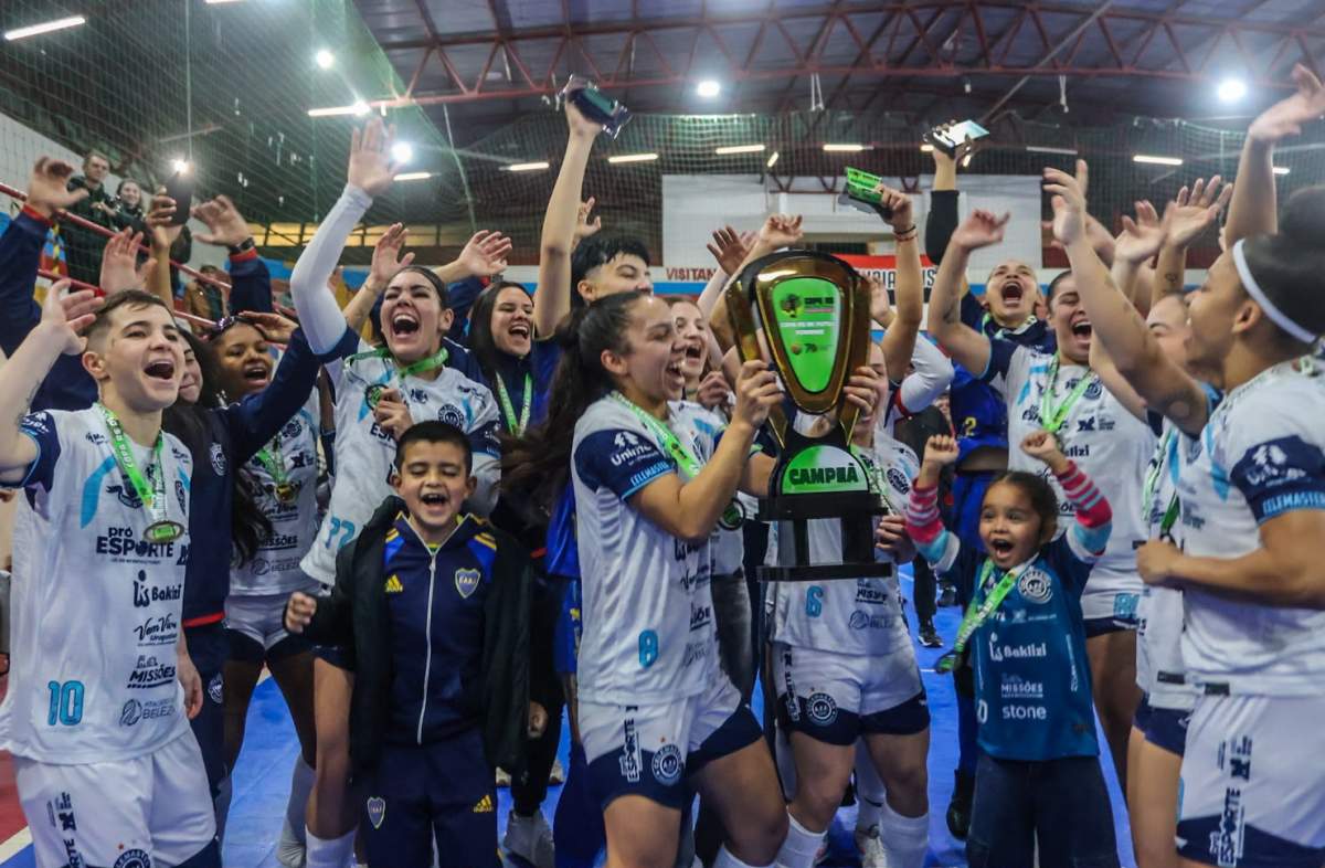 CELEMASTER VENCE O IDEAU FUTSAL NO TEMPO NORMAL E NA PRORROGA��O E FICA COM O T�TULO DA COPA RS FEMININA 2026