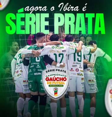 IBIRA FUTSAL EST� NA S�RIE PRATA 2027
